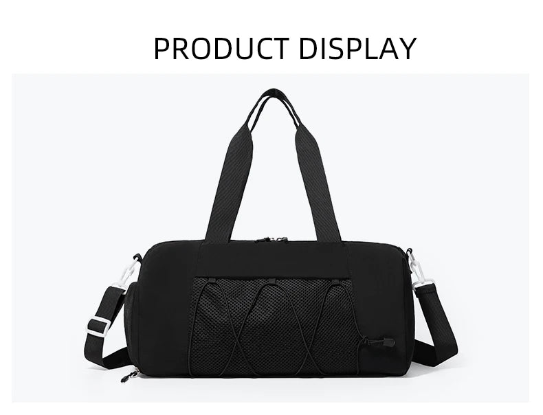 Travel Bag Gym Fitness Women's Shoulder Bag Yoga Outdoor Sports Swimming Training Daypack Tote Dry Wet Short Trip Men Handbags