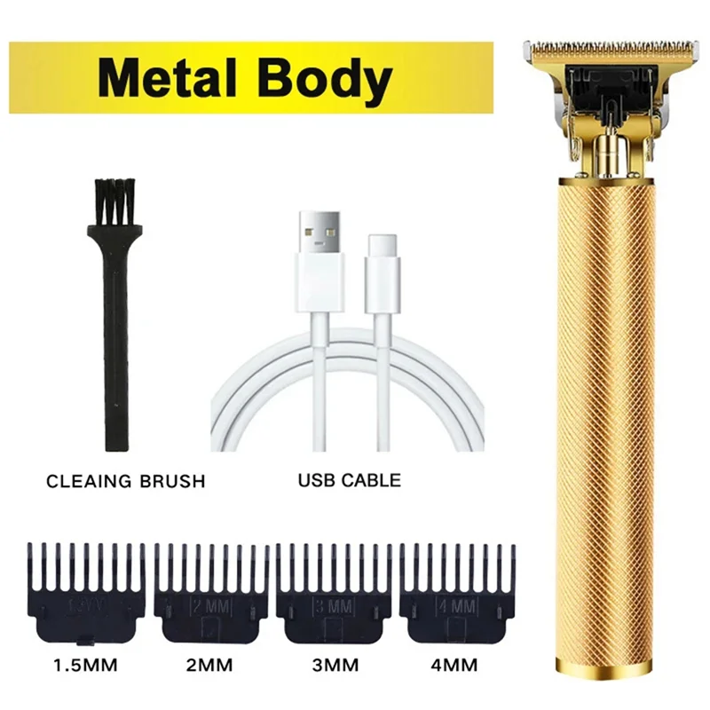 B59B-Hair Cutting Machine Barber For Men Professional Hair Trimmer Wireless Electric Hair Clipper Men Beard Shaver Durable