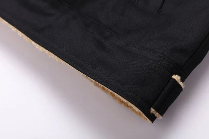 New Pocket Buttons Formal Streetwear Winter Men Casual Warm Fleece Brand Jacket Windproof Mens Jackets High Quality Coats Men