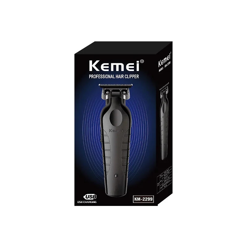 Kemei 2299 Professional Electric Barber Electric Trimmer Professional Hair Máquina De Barba Masculina Acabamento De Corte De