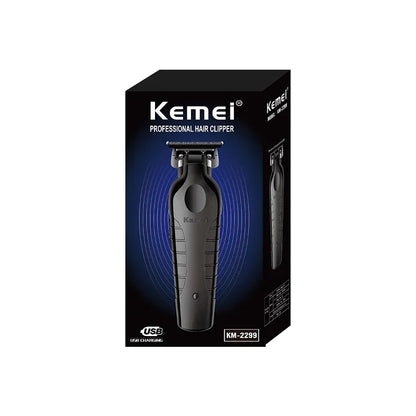 Kemei 2299 Professional Electric Barber Electric Trimmer Professional Hair Máquina De Barba Masculina Acabamento De Corte De