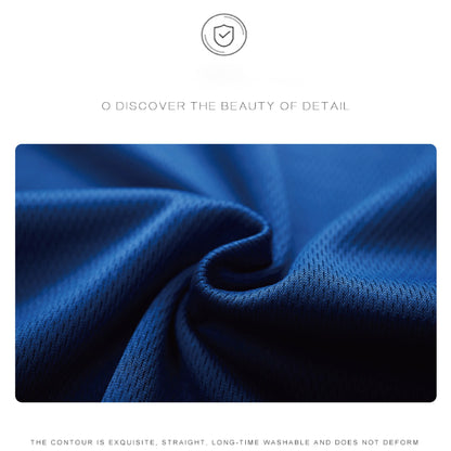 Men's Summer Exercise Trainning T-shirt High Quality Breathable Quick Dry Short Sleeved Top Marathon Gym Fitness Basketball Tees