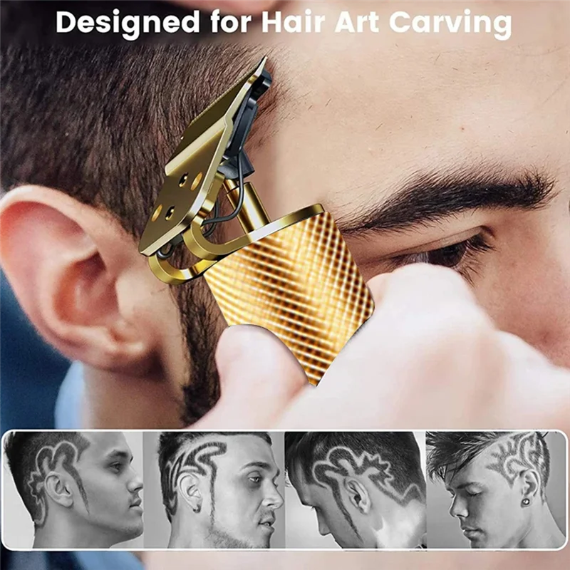 B59B-Hair Cutting Machine Barber For Men Professional Hair Trimmer Wireless Electric Hair Clipper Men Beard Shaver Durable