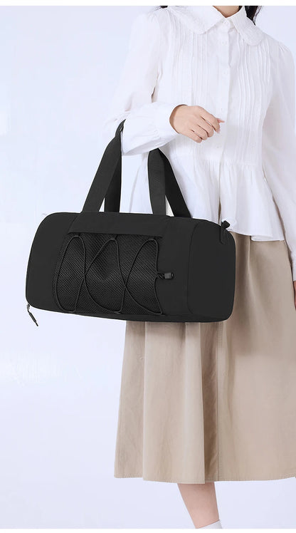 Travel Bag Gym Fitness Women's Shoulder Bag Yoga Outdoor Sports Swimming Training Daypack Tote Dry Wet Short Trip Men Handbags