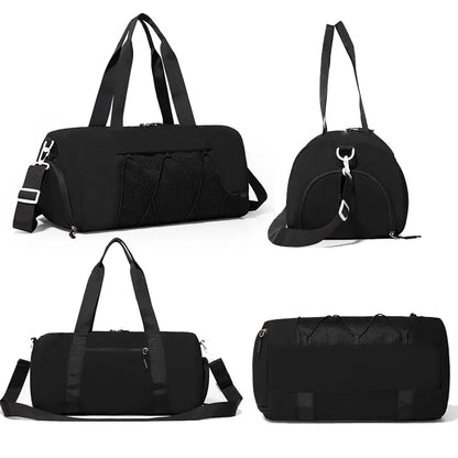 Travel Bag Gym Fitness Women's Shoulder Bag Yoga Outdoor Sports Swimming Training Daypack Tote Dry Wet Short Trip Men Handbags