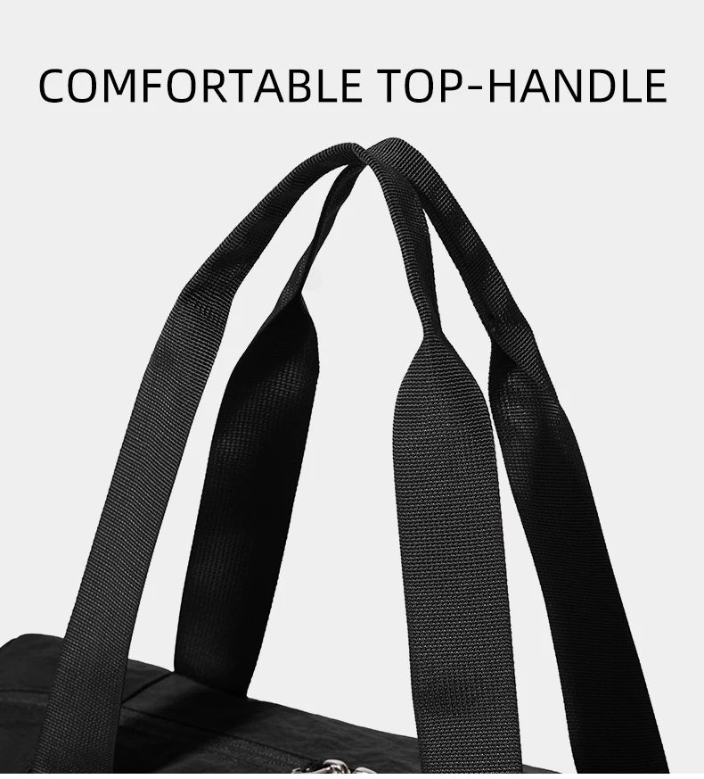 Travel Bag Gym Fitness Women's Shoulder Bag Yoga Outdoor Sports Swimming Training Daypack Tote Dry Wet Short Trip Men Handbags