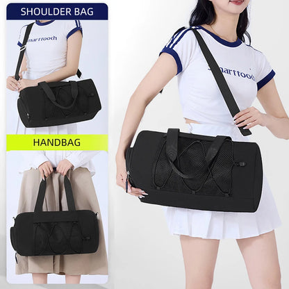 Travel Bag Gym Fitness Women's Shoulder Bag Yoga Outdoor Sports Swimming Training Daypack Tote Dry Wet Short Trip Men Handbags