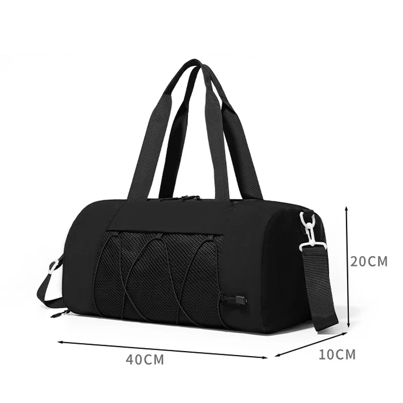 Travel Bag Gym Fitness Women's Shoulder Bag Yoga Outdoor Sports Swimming Training Daypack Tote Dry Wet Short Trip Men Handbags